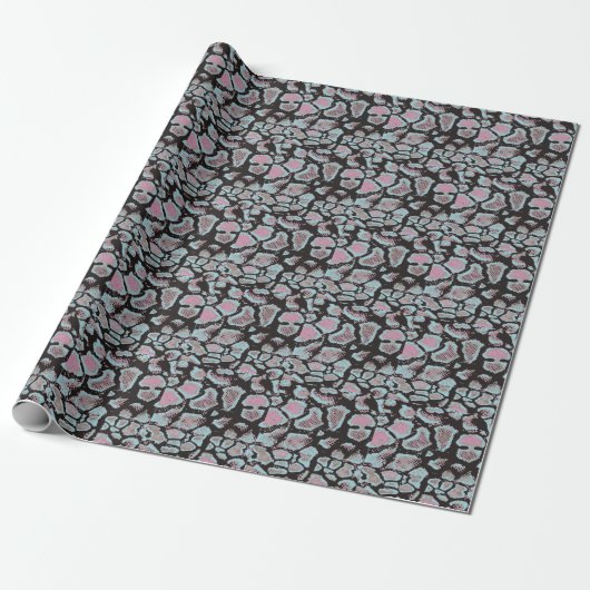 Tierisches Hautmuster, Vintages Design. Geschenkpapier (Ungerollt)