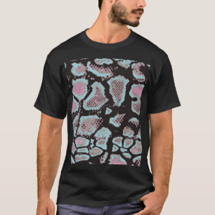 Tierisches Hautmuster, Vintages Design. T-Shirt