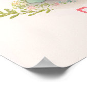 tierisches Kinderzimmer Poster (Ecke)