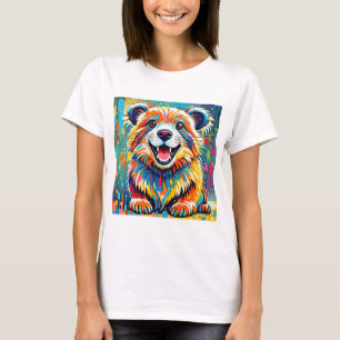 Tierisches Kunstdesign mit kühlem, dynamischem Des T-Shirt