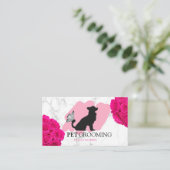 Tierisches Logokombinat Tierklinische Begrünung Visitenkarte (Stehend Vorderseite)