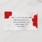 Tierisches Logokombinat Tierklinische Begrünung Visitenkarte (Rückseite)