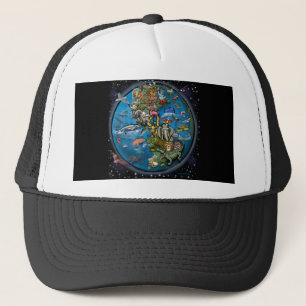 tierisches Planet Truckerkappe
