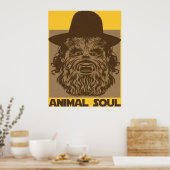 tierisches Soul Poster (Küche)