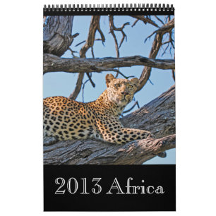 Tierisches wildes Afrika 2013 (IRGENDEIN JAHR) Kalender