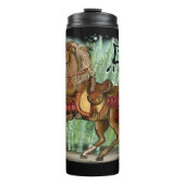 Tierjahr des Pferdes Thermosbecher (Vorderseite)