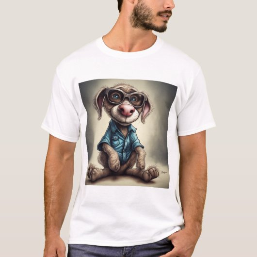 Tierjeans T-Shirt (Vorderseite)