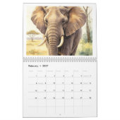 Tierkalender 2027 kalender (Feb 2027)