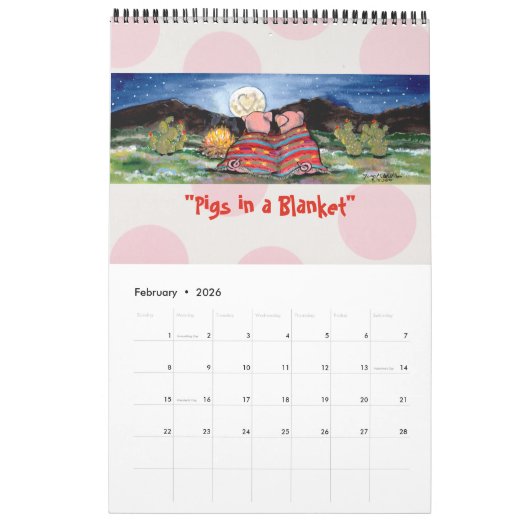 Tierkalender jedes Jahr ein humorvolles Kaninchen Kalender (Feb 2026)