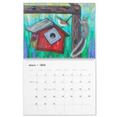 Tierkalender Kalender (Mär 2026)