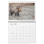 Tierkalender mit Beschriftungen Kalender (Mär 2027)