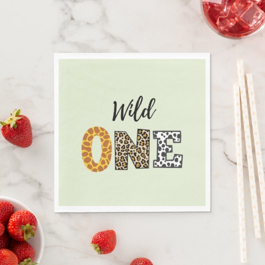 Tierkalligraphie Serviette (Beispiel)