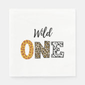 Tierkalligraphie Serviette (Vorderseite)