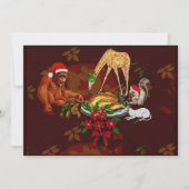 Tierkannibale Einladung (Vorderseite)