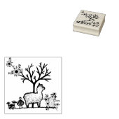 Tierkartographie Gummistempel (Stempel)