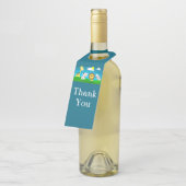 Tierkartoon Flaschenanhänger (Angewinkelt)