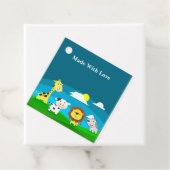 Tierkartoon Geschenkanhänger (Beispiel)