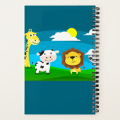 Tierkartoon Notizblock (Rückseite)