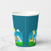 Tierkartoon Pappbecher (Rechts)