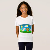 Tierkartoon T-Shirt (Vorne ganz)