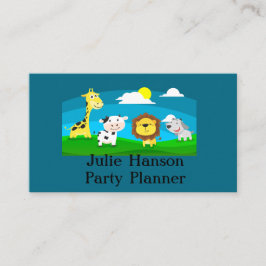 Tierkartoon Visitenkarte