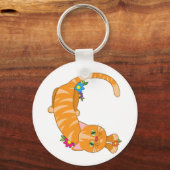 Tierkatze Schlüsselanhänger (Vorderseite)