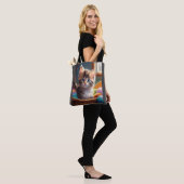 Tierkatzenbeutel Tasche (Am Model)