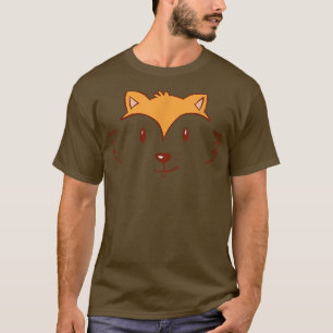 Tierkinder mit Kopf Maske Mädchen Favouri T-Shirt