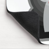 Tierkinder: Pinguinjunges Mousepad (Ecke)