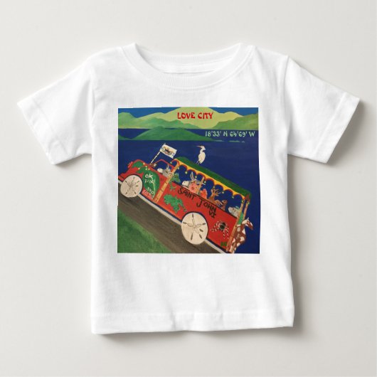 TIERkindert-shirt SAFARI-JOHANNES VI Baby T-shirt (Vorderseite)
