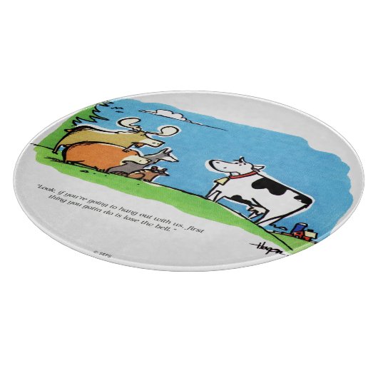 Tierklicken Schneidebrett (Ecke)