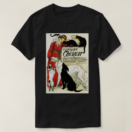 Tierklinik CLINIQUE CHERON von Theophile Steinle T-Shirt (Design vorne)