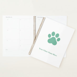 Tierklinik Individueller Name und Logo Planer