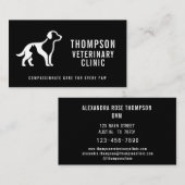 Tierklinik Vet Pet Büro Visitenkarte (Vorne/Hinten)