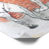 Tierklinik Vintag Poster (Ecke)