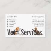 Tierklinik Visitenkarte (Vorderseite)