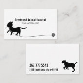 Tierklinik Visitenkarte (Vorne/Hinten)