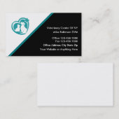 Tierklinikdienste Visitenkarte (Vorne/Hinten)