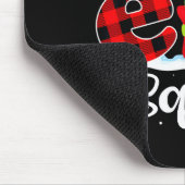 Tierkontroll-Elfen-Trupp Weihnachts-Offizier Match Mousepad (Ecke)