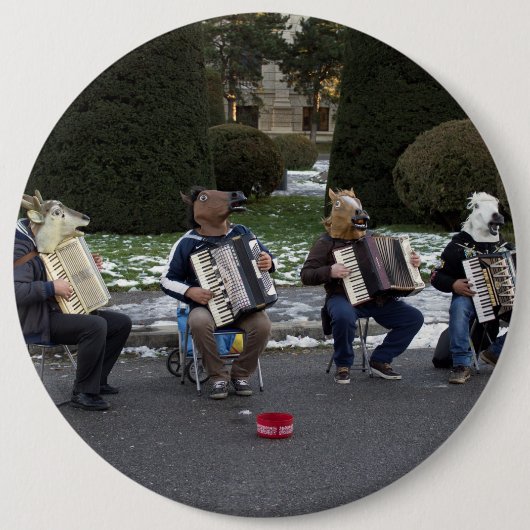 Tierkonzert Button (Vorderseite)