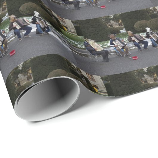 Tierkonzert Geschenkpapier (Rolleneckpunkt)