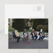 Tierkonzert Postkarte (Vorne/Hinten)