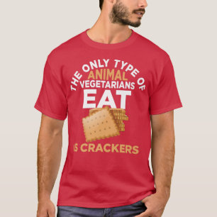 Tierkräcker leckere Snack vegetarische vegan f T-Shirt