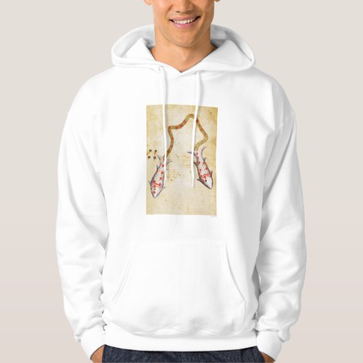 Tierkreis: Fische, C1350 Hoodie (Vorderseite)