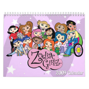 Tierkreis Girlz 2009 Kalender