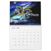 Tierkreis-Grafik-Kalender Kalender (Mär 2027)