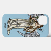 Tierkreis: Jungfrau, 1482 Case-Mate iPhone Hülle (Rückseite (Horizontal))