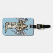 Tierkreis: Jungfrau, 1482 Gepäckanhänger (Vorderseite horizontal)