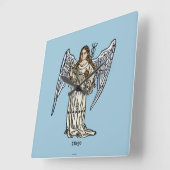 Tierkreis: Jungfrau, 1482 Quadratische Wanduhr (Winkel)