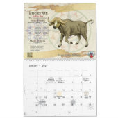 Tierkreis-Kalender 2016 Kalender (Jan 2027)